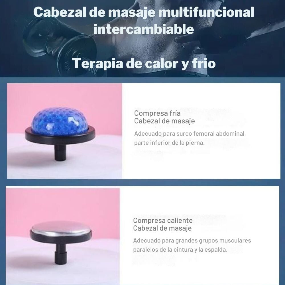 Pistola De Masajes De 6 Niveles DeepRelief®